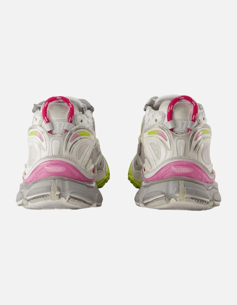 Runner Gradient Sneakers - Synthetic Material Top Lace Closure European Sizing