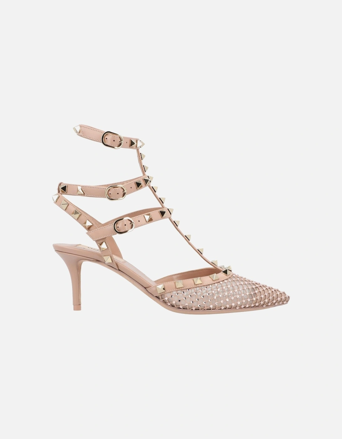 Elegant Pointed Toe High Heel Pumps with Ankle Strap