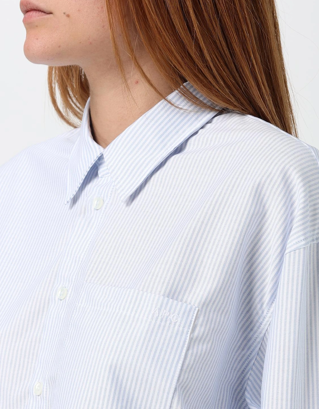 Oversized Striped Shirt Relaxed Fit