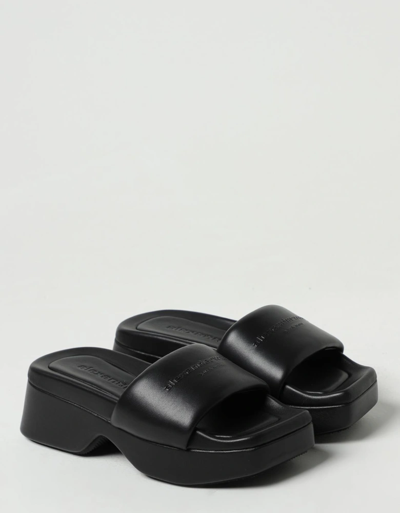 Platform Slide Sandals with a Comfortable Footbed