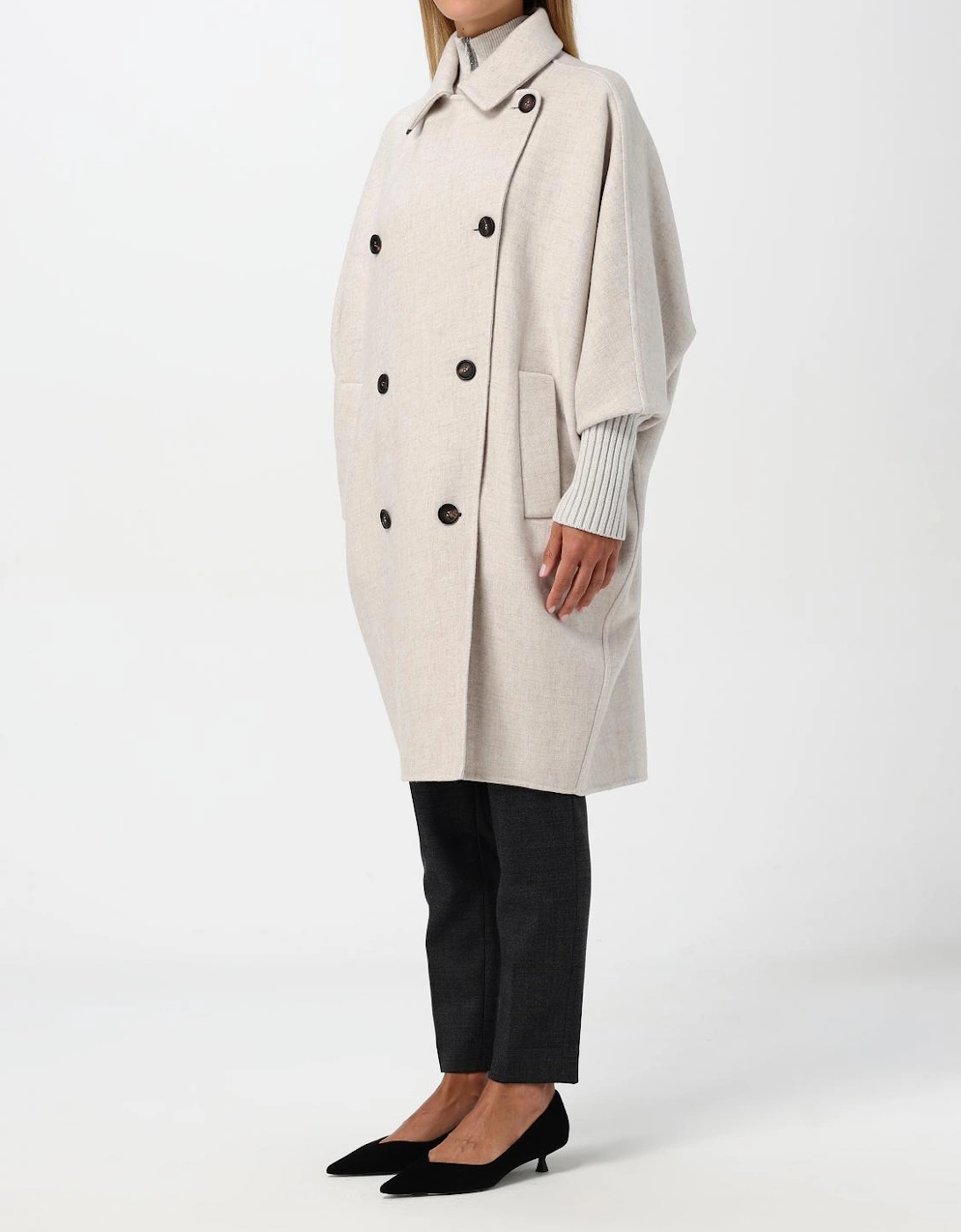 Cashmere Overcoat MidLength Relaxed