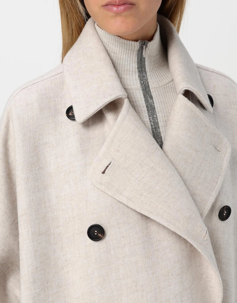 Cashmere Overcoat MidLength Relaxed