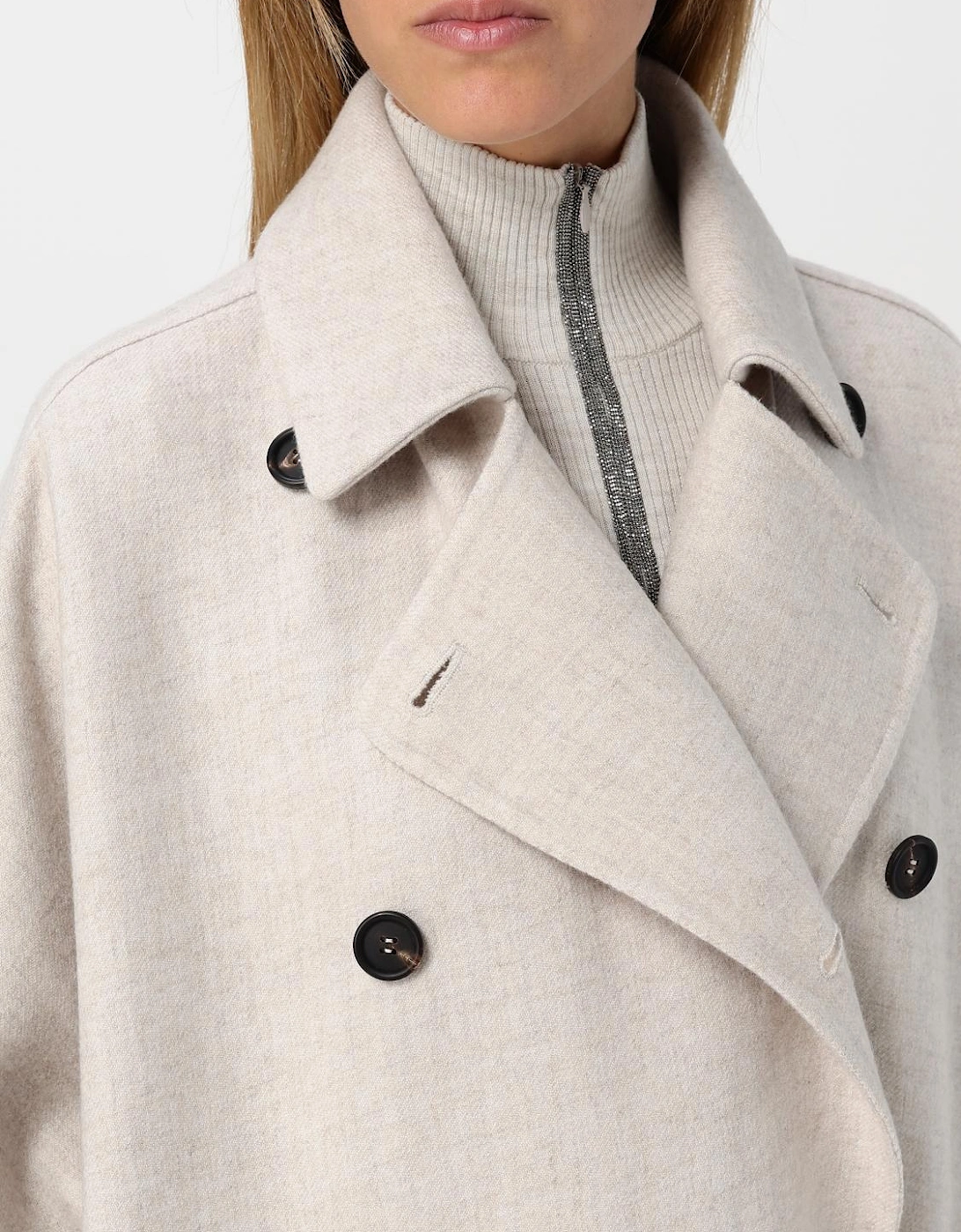 Cashmere Overcoat MidLength Relaxed