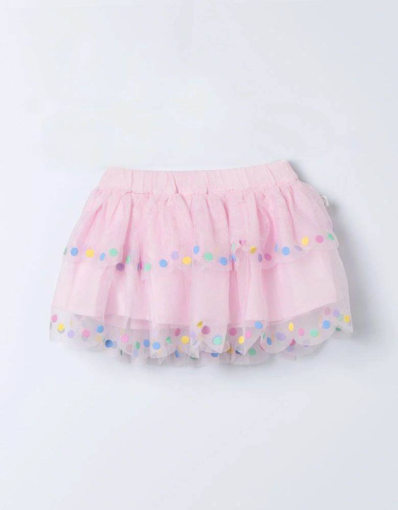 Girls Tulle Confetti Skirt
