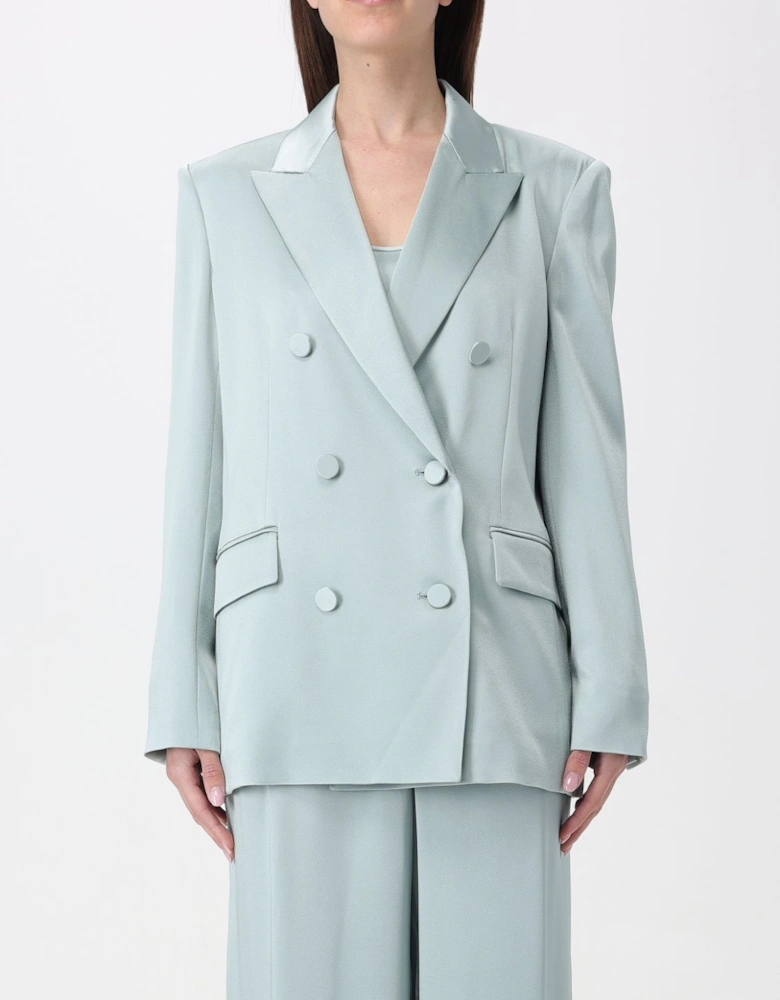 Relaxed Fit DoubleBreasted Blazer
