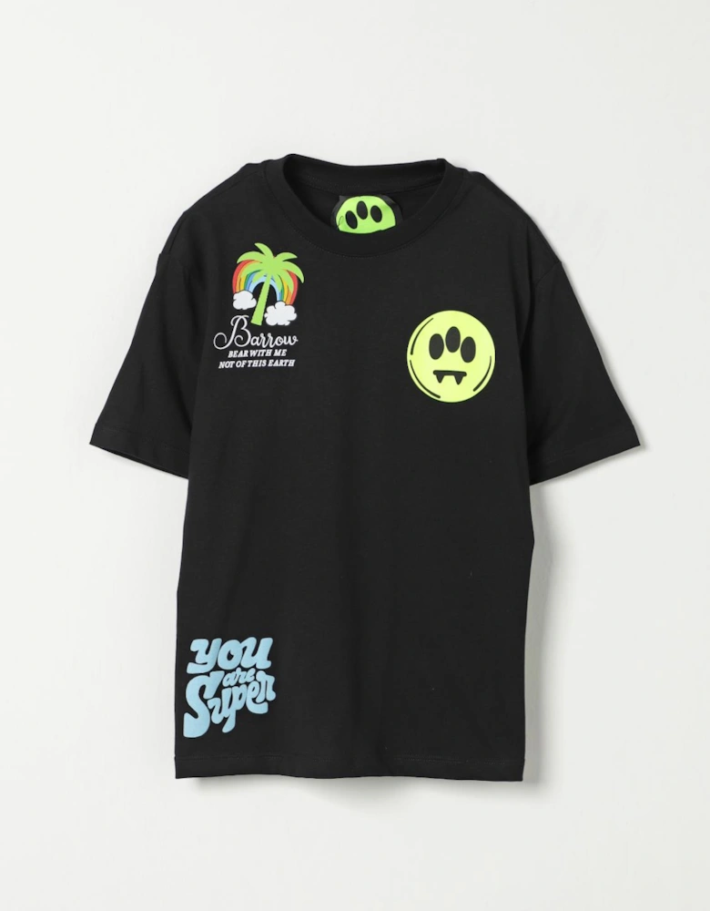 Kids Graphic Tee Rainbow Design