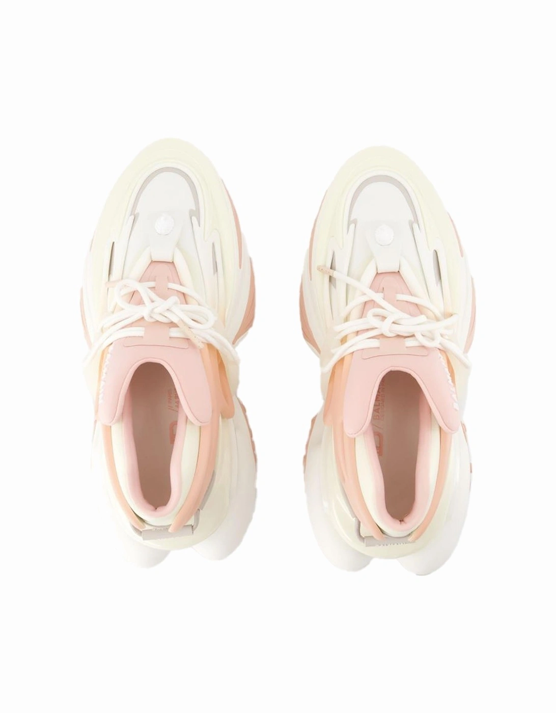 Unicorn Low Leather Sneakers with Pointed Toe and Top Laces