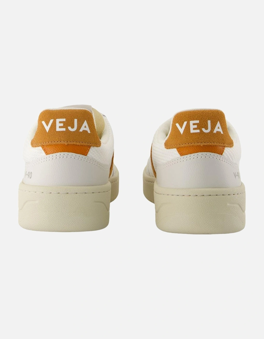 V-90 Nylon Fabric Sneakers with Top Lace Closure