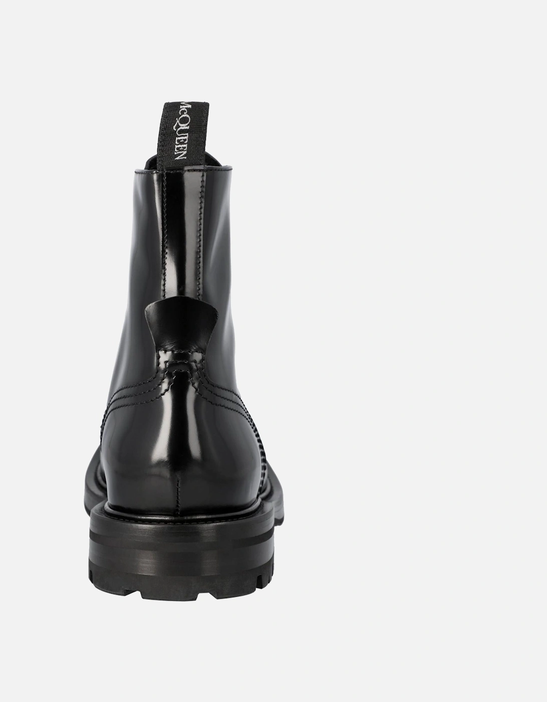 Tread Slick Leather Ankle Boots