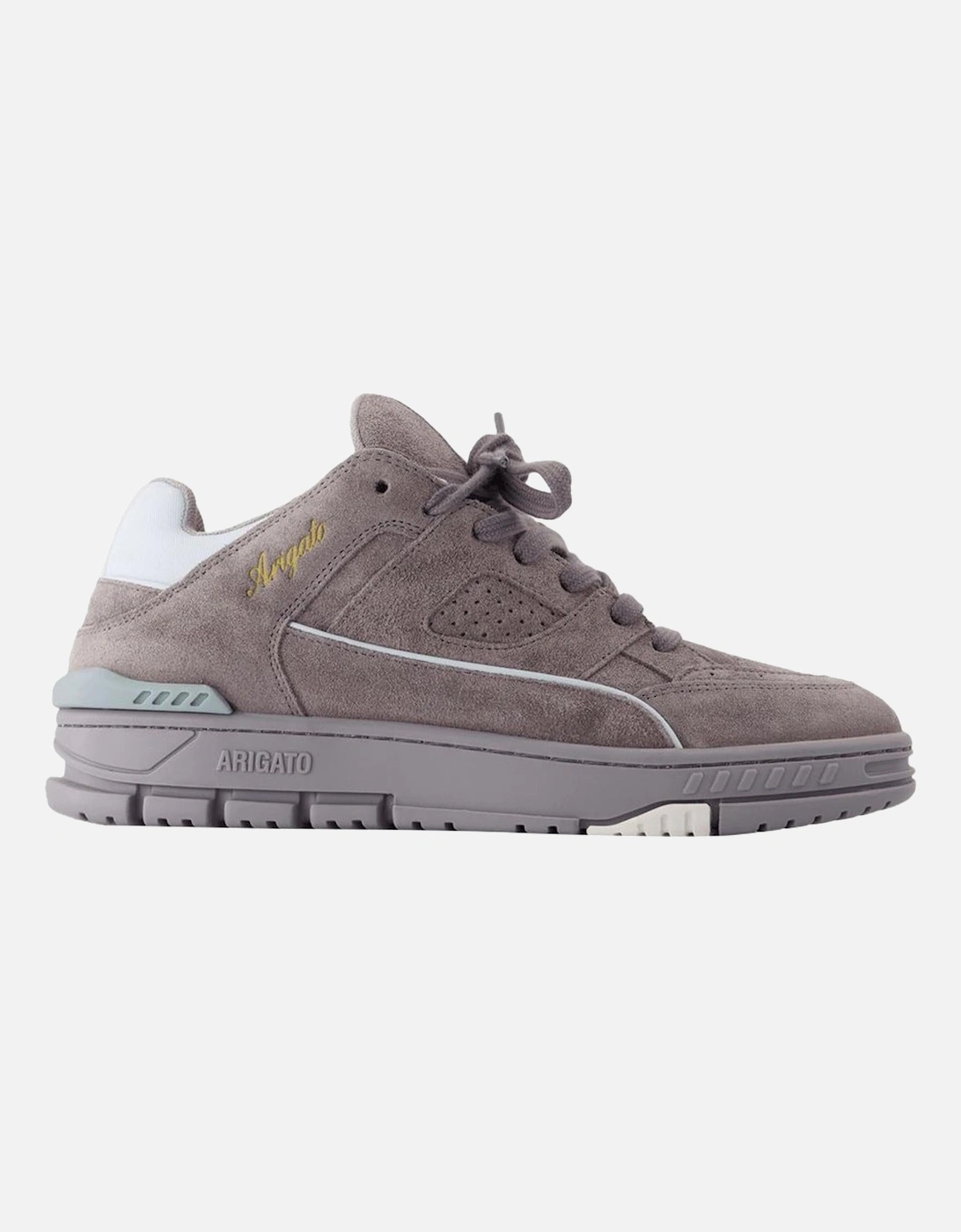 Smooth Calfskin Synthetic Lo Sneakers with Round Toe and Top Laces, 4 of 3