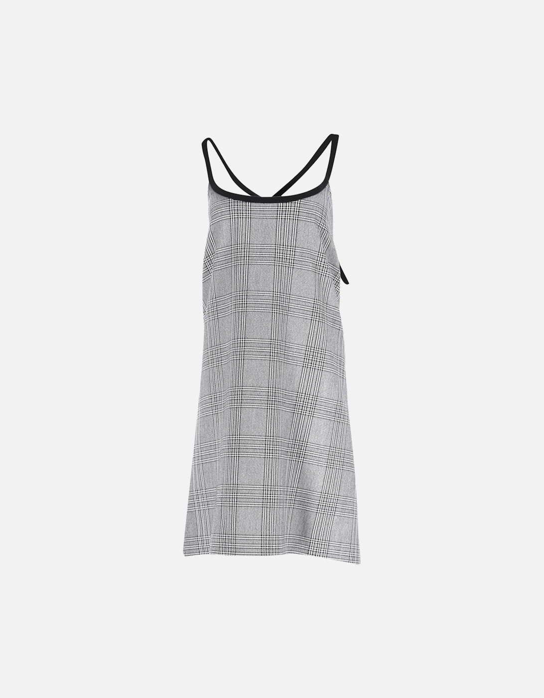 Plaid Cross-Strap Mini Dress with Unique Tailoring, 11 of 10