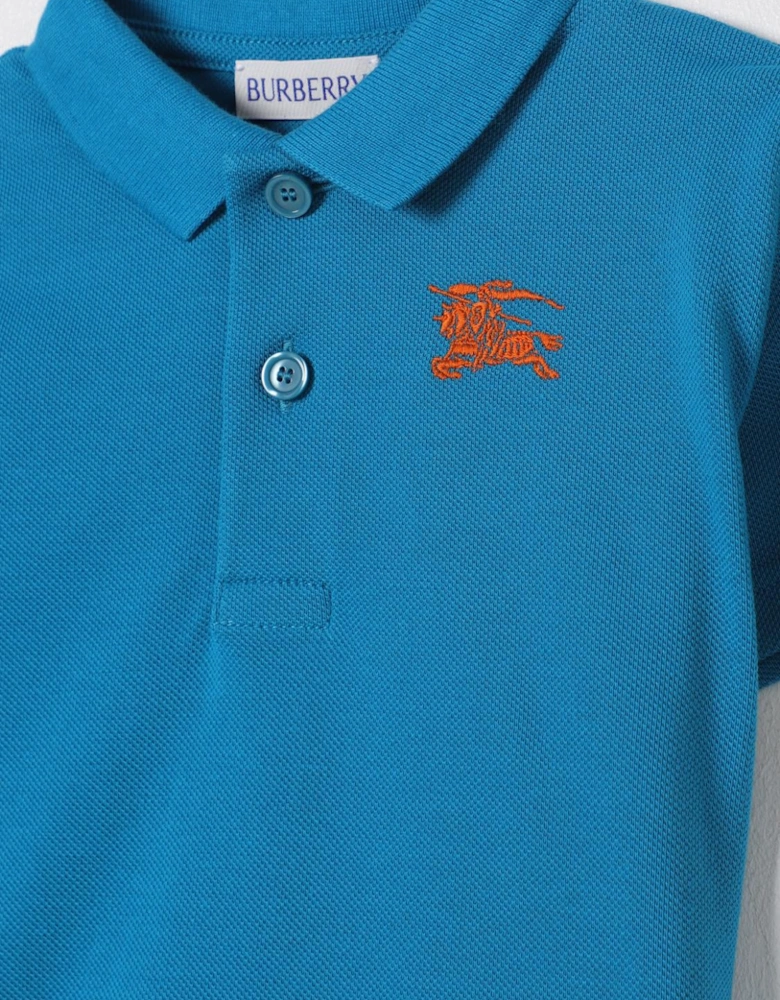 Kids Polo Shirt with Embroidered Logo
