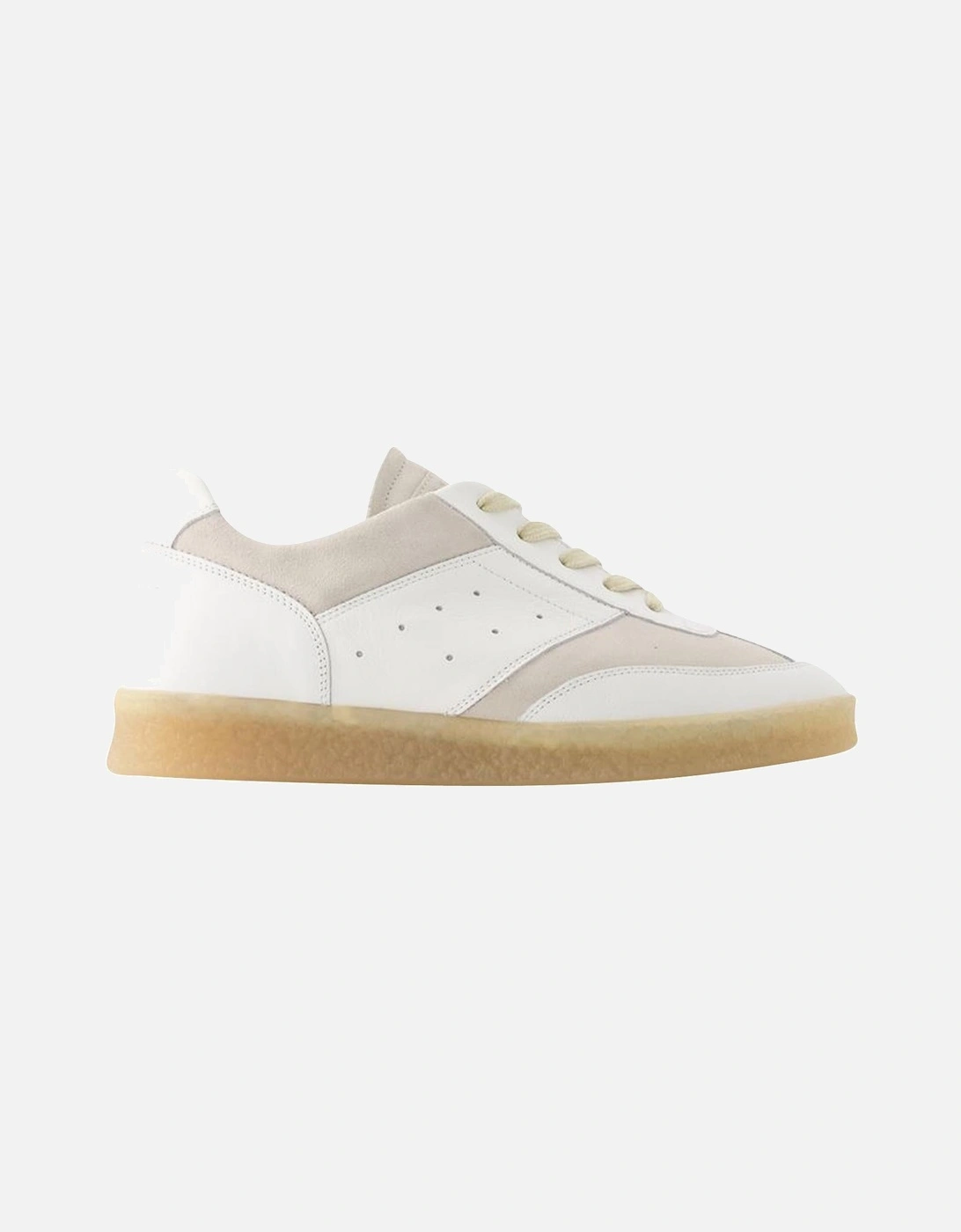 Court Sneakers - Leather - White