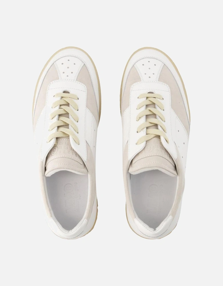 Court Sneakers - Leather - White