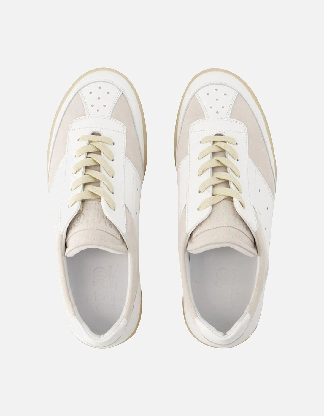 Court Sneakers - Leather - White, 5 of 4