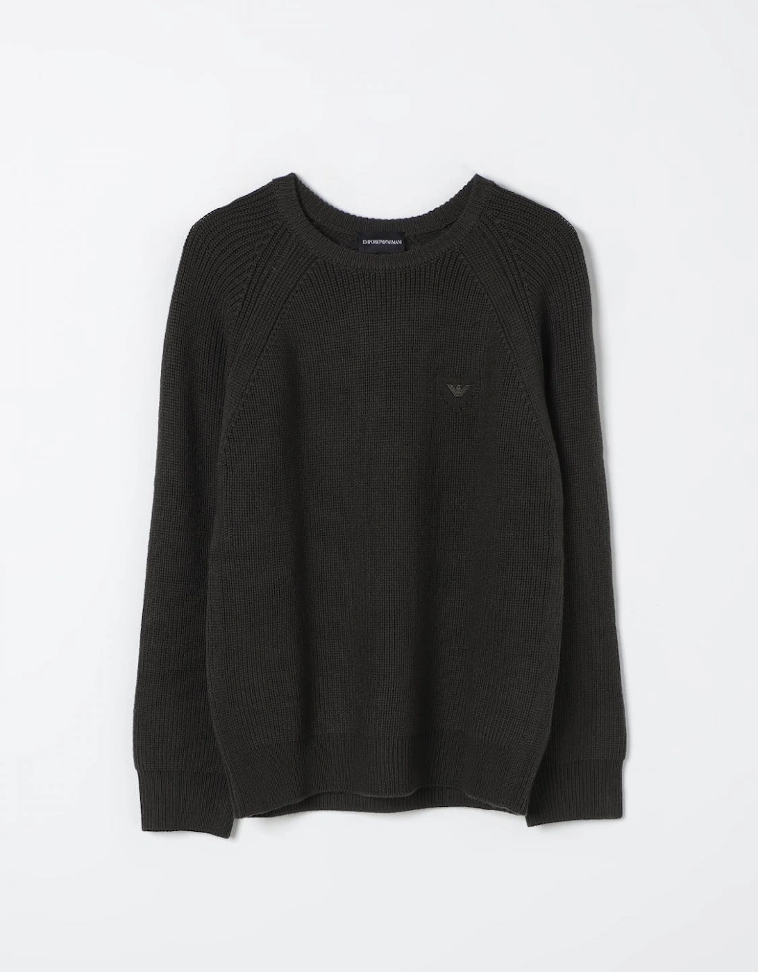 Cotton Knit Crew Neck Sweater, 4 of 3