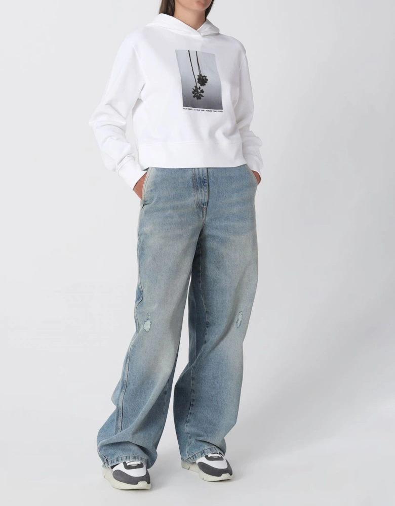 Cropped Palm Tree Hoodie