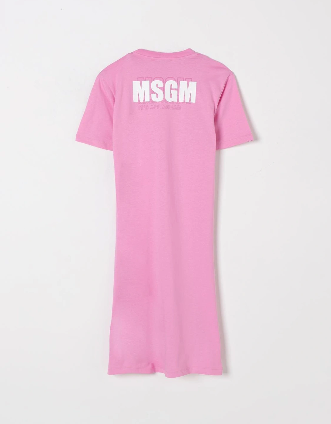 Short Sleeve Pink Mini Dress