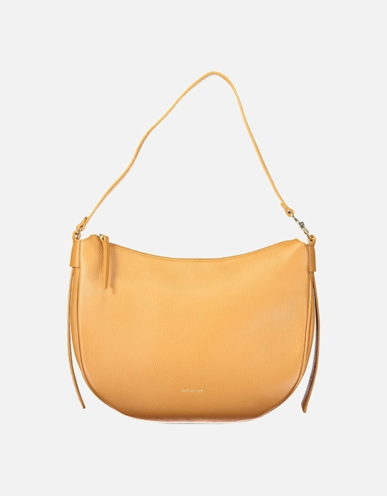 Leather Handbag with Shoulder Handle and Internal Pocket
