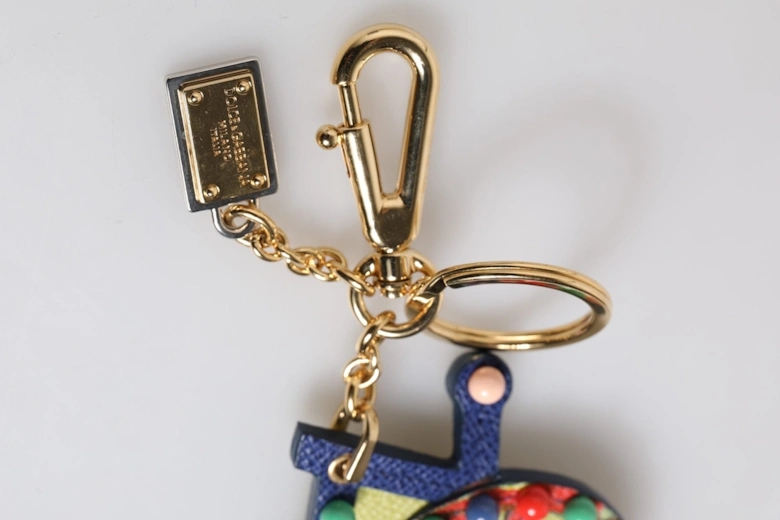 Ferris Wheel Keychain Leather Accessory