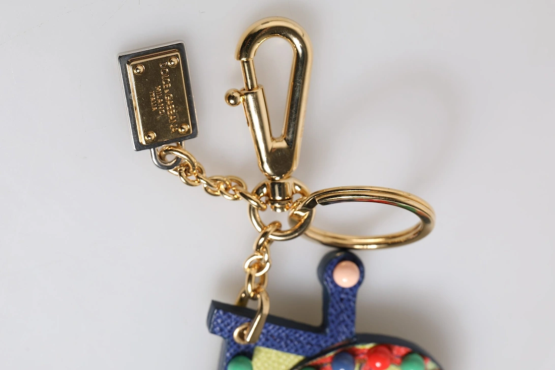 Ferris Wheel Keychain Leather Accessory