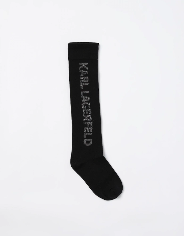 Kids KneeHigh Socks with Embellishment