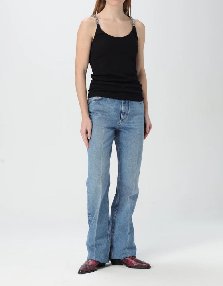 Wide Leg Organic Cotton Jeans