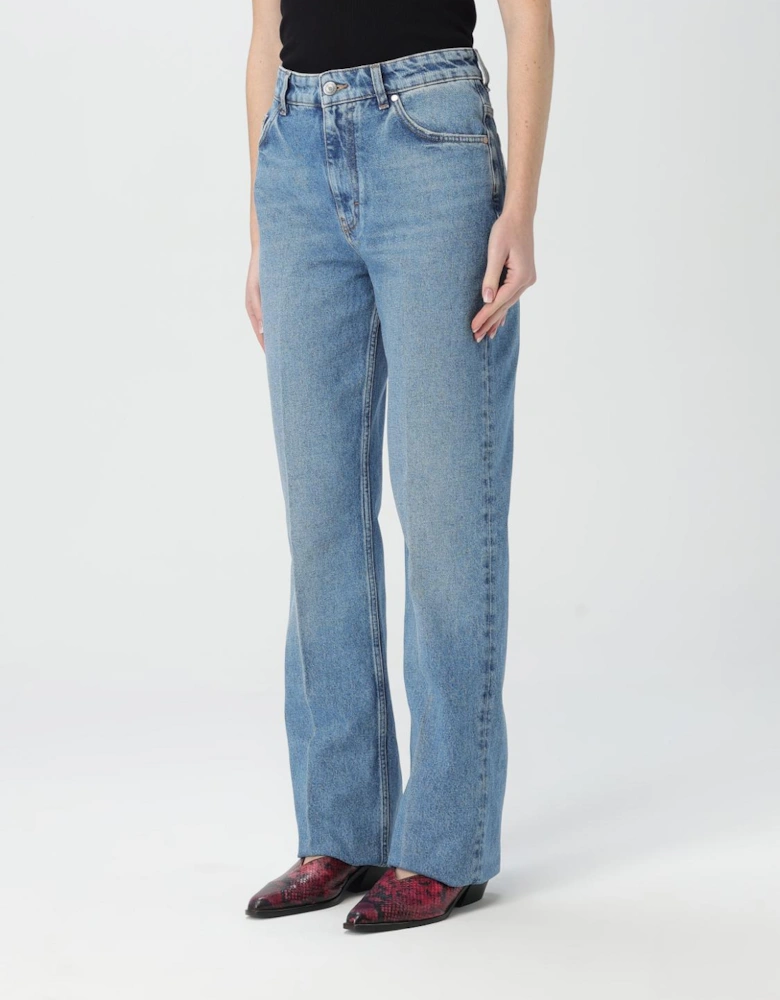 Wide Leg Organic Cotton Jeans