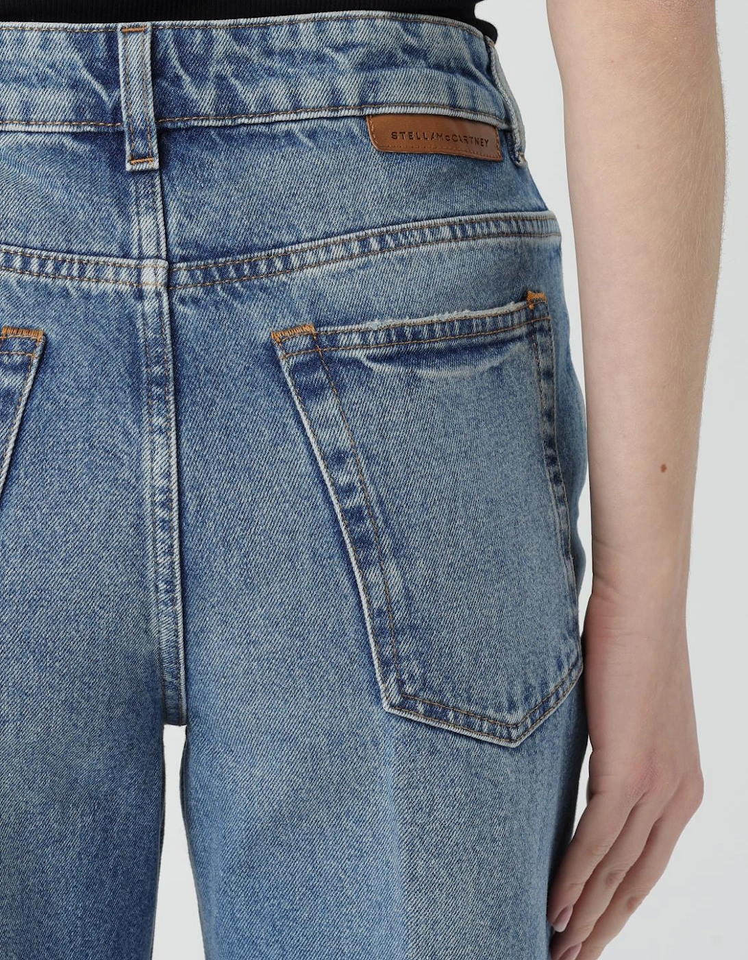Wide Leg Organic Cotton Jeans