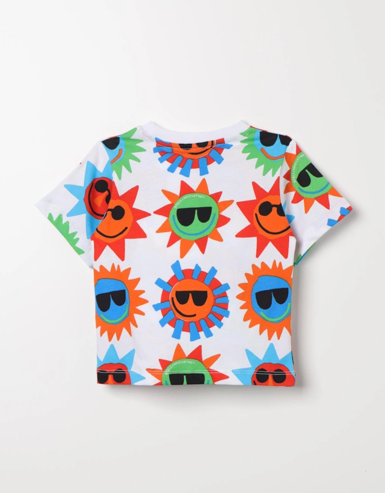 Kids Summer Sun Print Tee