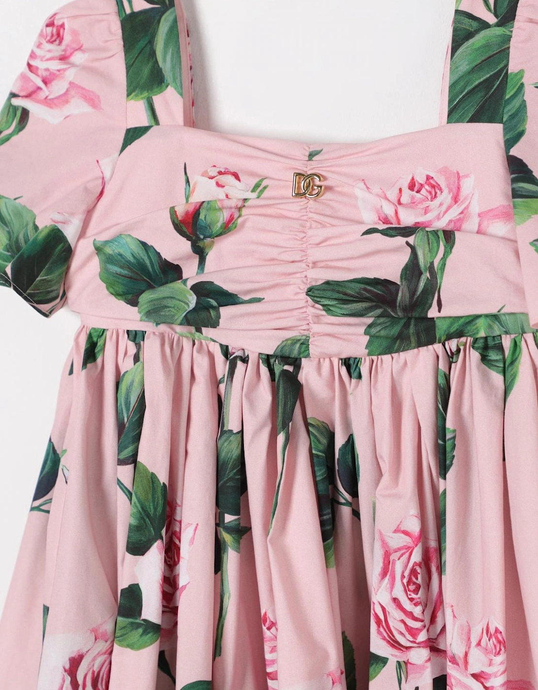 Rose Print ALine Dress