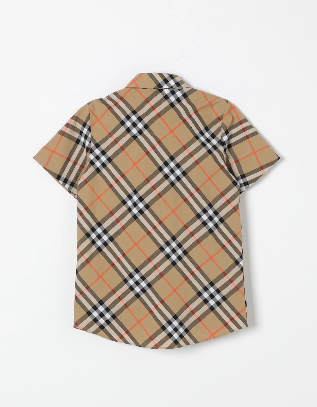 Kids Plaid ShortSleeve Shirt