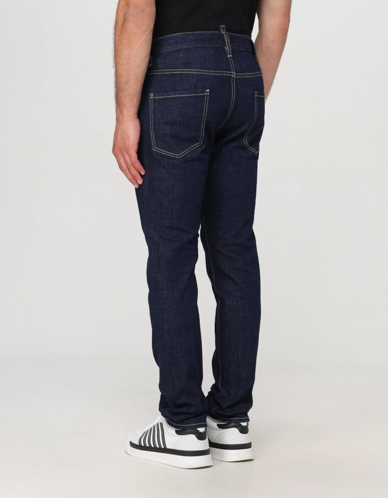 Classic Wash Straight Leg Jeans