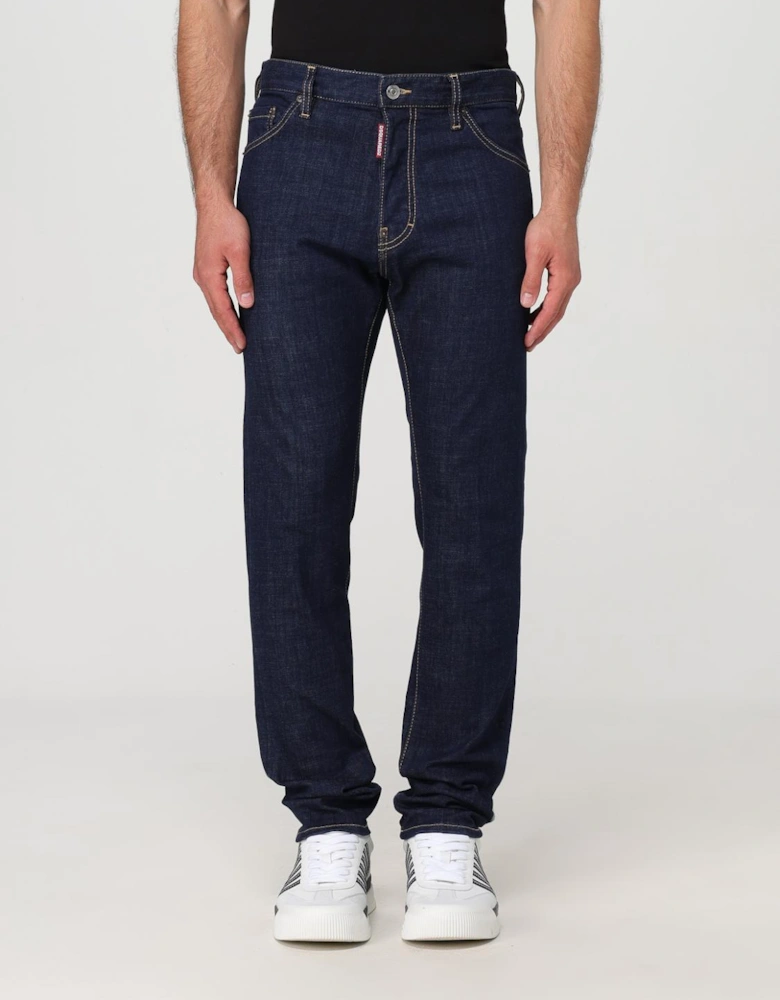 Classic Wash Straight Leg Jeans