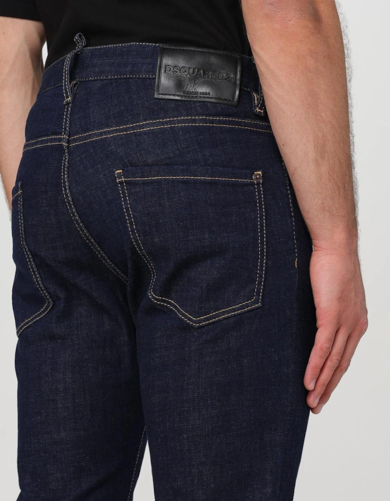 Classic Wash Straight Leg Jeans