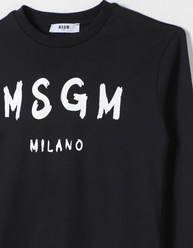 Kids Long Sleeve Crew Neck Tee