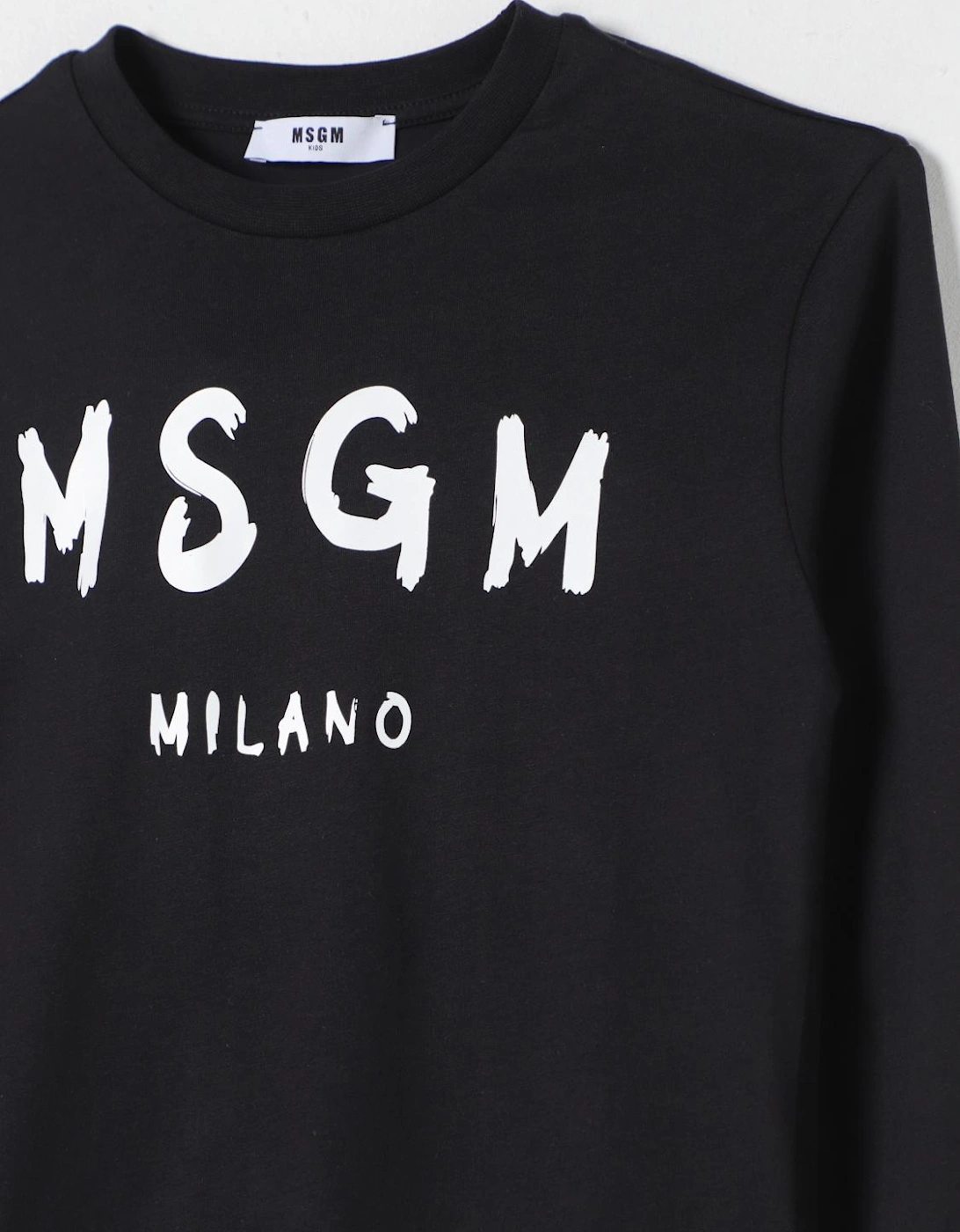 Kids Long Sleeve Crew Neck Tee