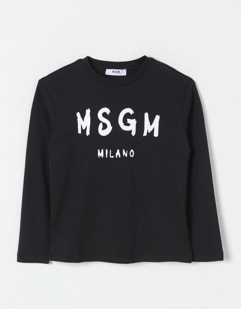 Kids Long Sleeve Crew Neck Tee