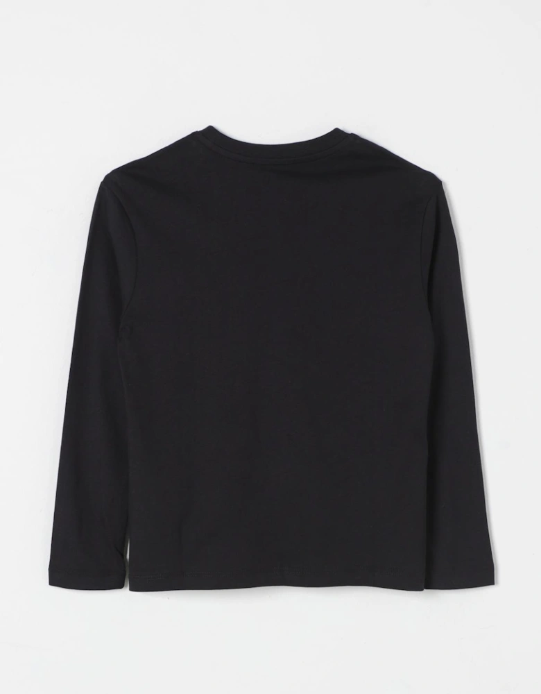 Kids Long Sleeve Crew Neck Tee