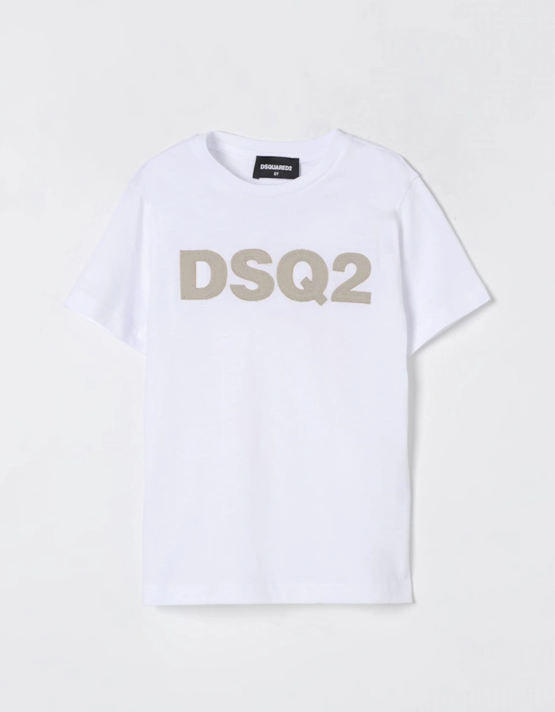 Kids Embroidered Logo TShirt