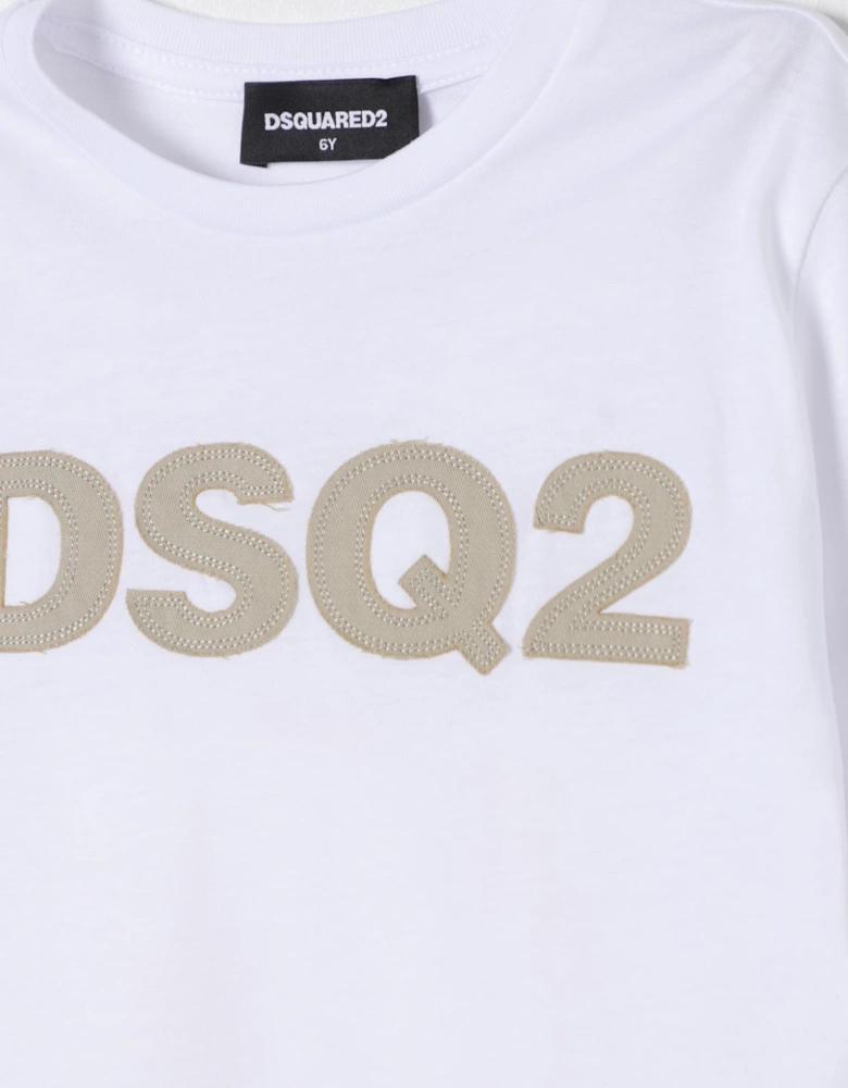 Kids Embroidered Logo TShirt