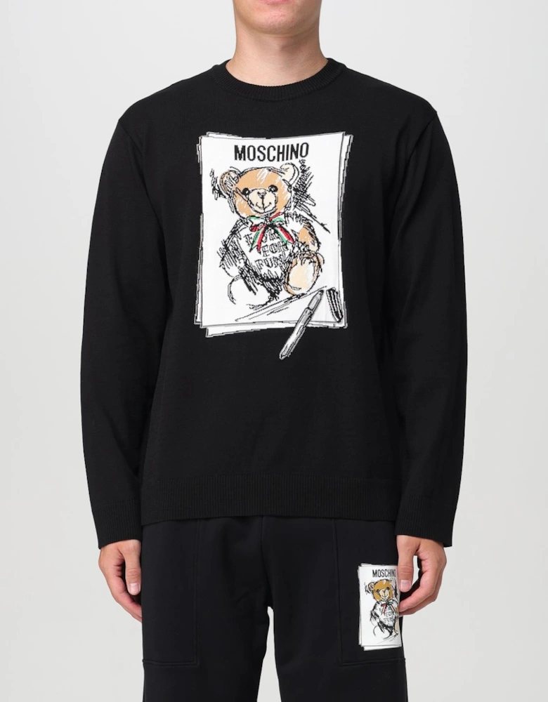 Teddy Bear Sketch Sweater