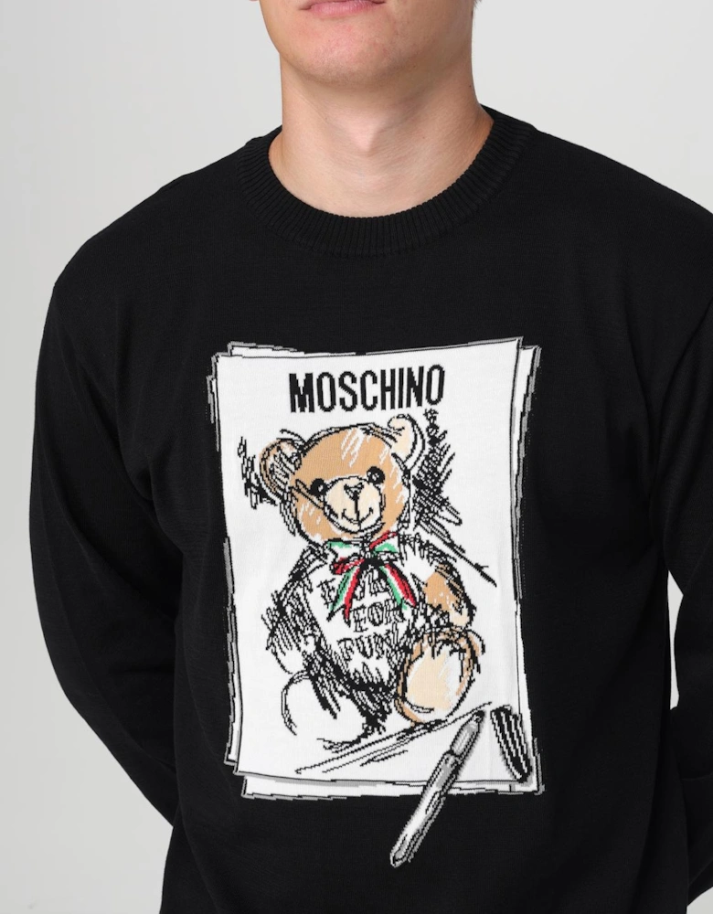 Teddy Bear Sketch Sweater