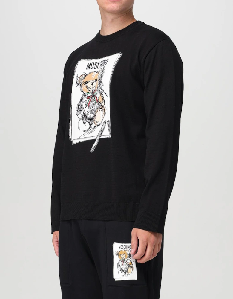 Teddy Bear Sketch Sweater