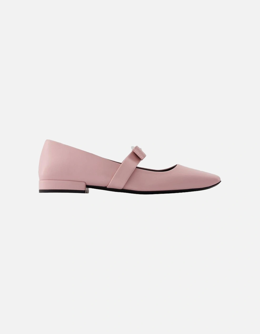 Leather Ballerinas in Pink, 5 of 4