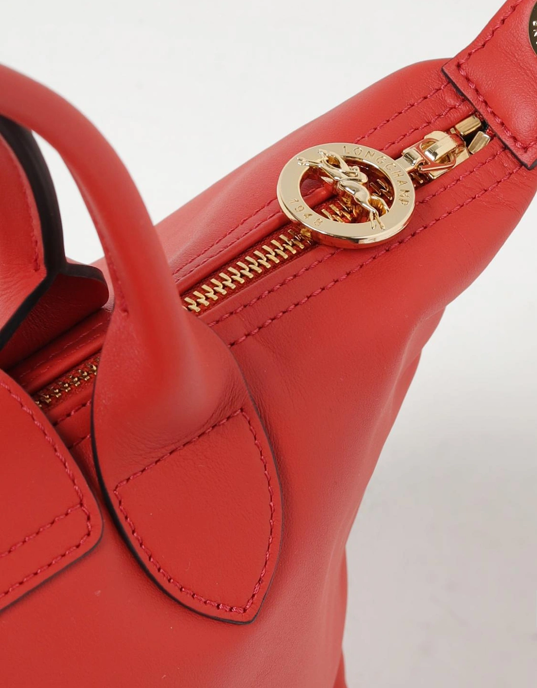 Le Pliage Cuir Small Tote