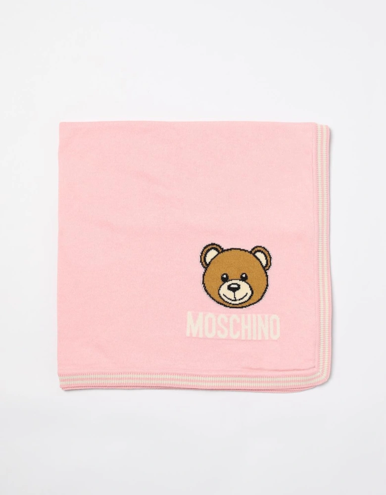 Teddy Bear Knitted Baby Blanket