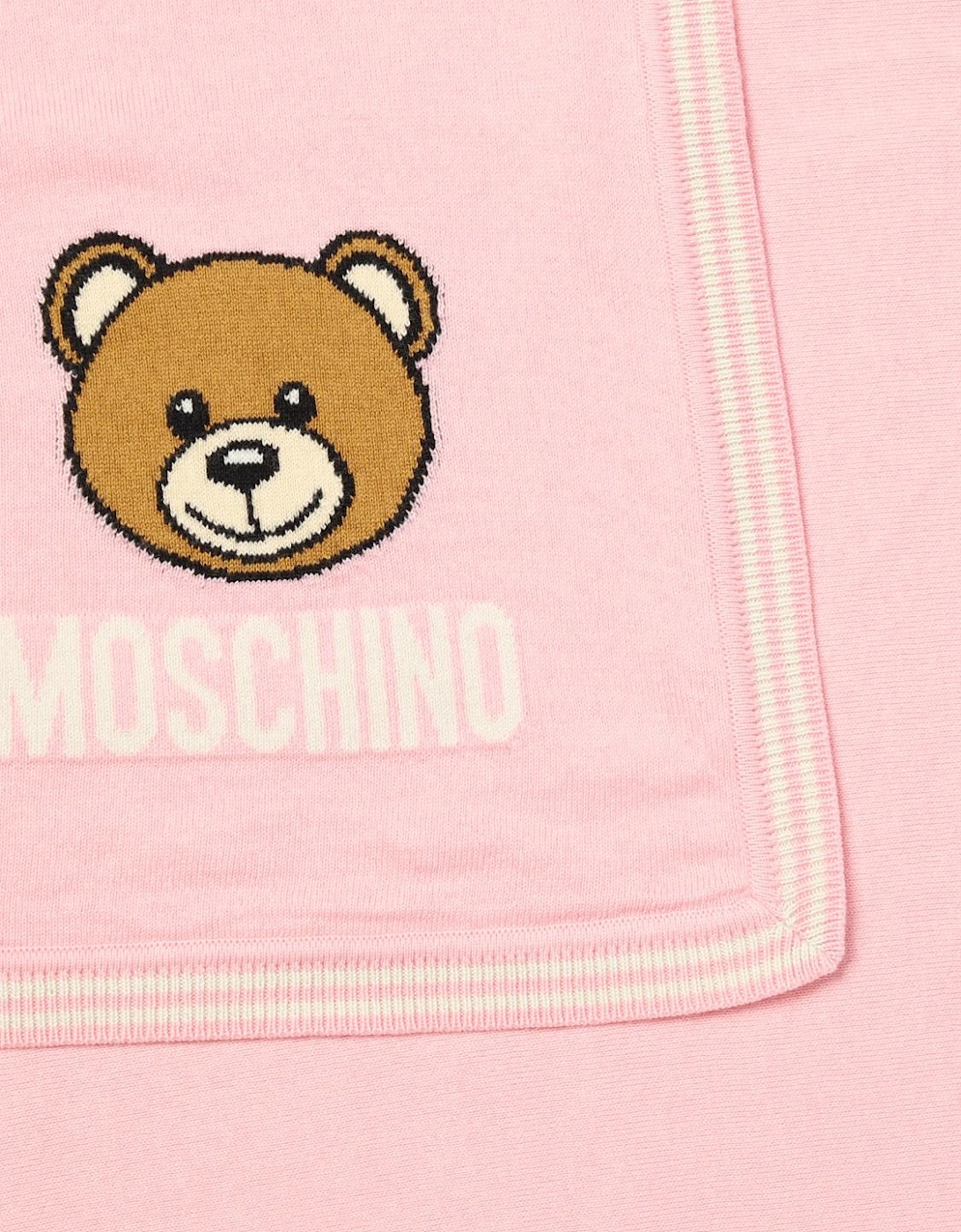 Teddy Bear Knitted Baby Blanket