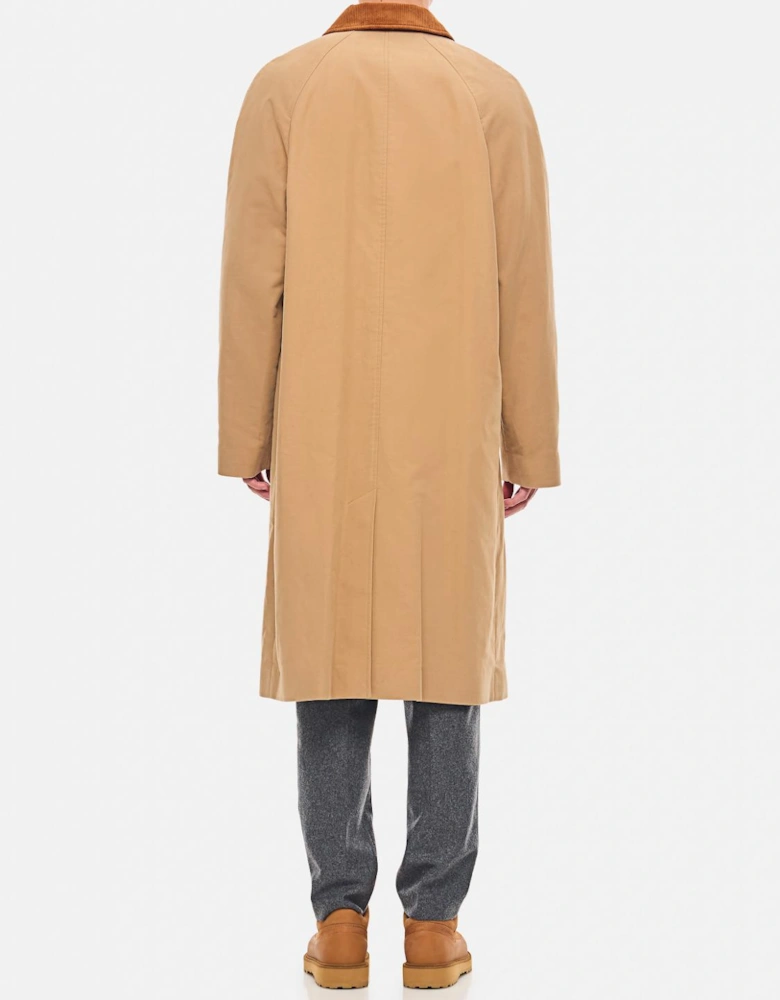 Classic Trench Coat Beige Cotton