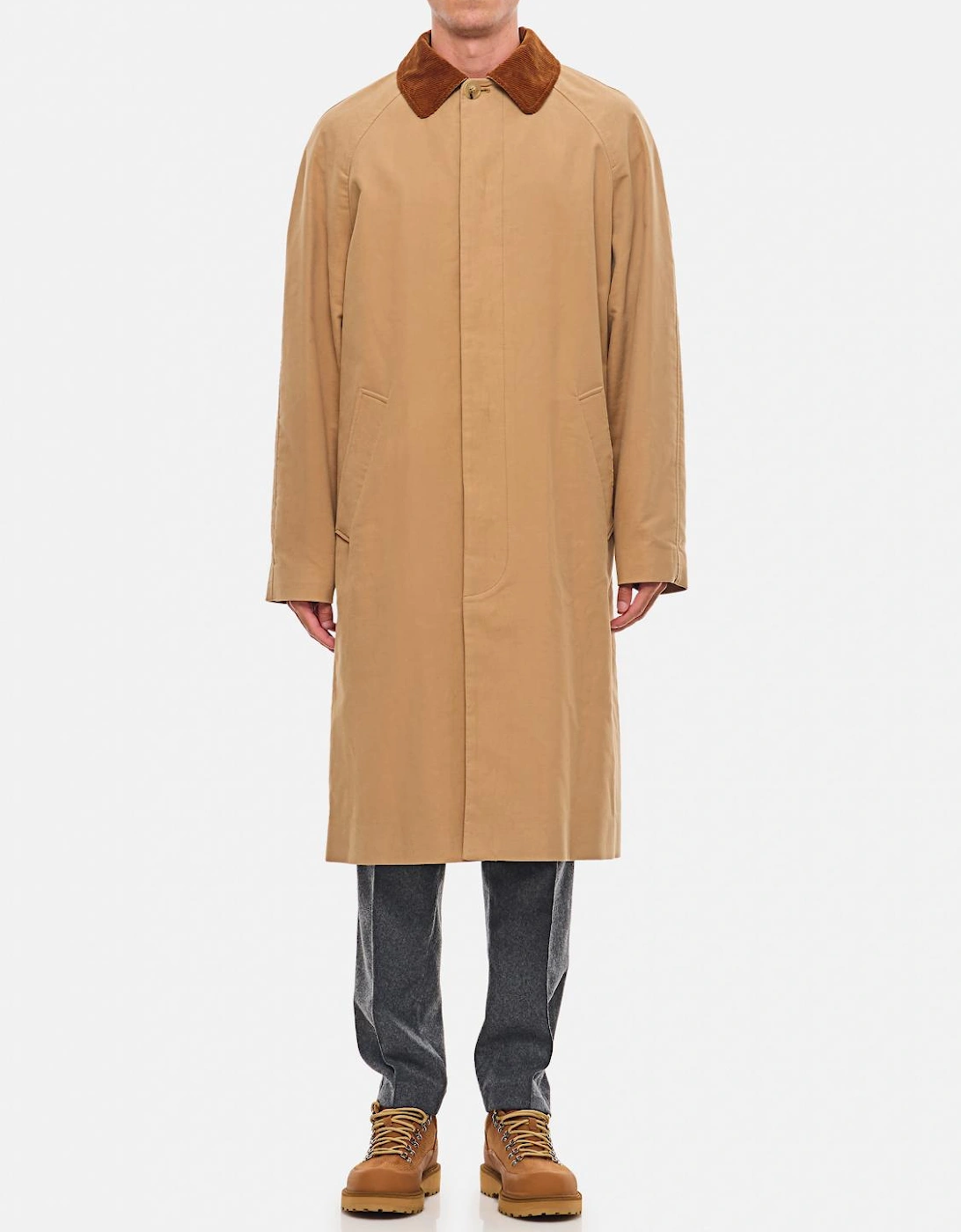 Classic Trench Coat Beige Cotton, 5 of 4